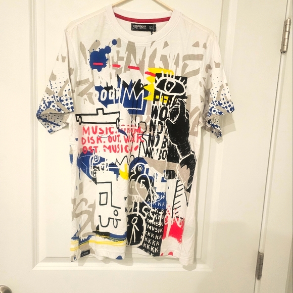 MENS "CONTENDER" SHORT SLEEVE TEE SHIRT.  SIZE LARGE.  NWT. - Picture 1 of 3